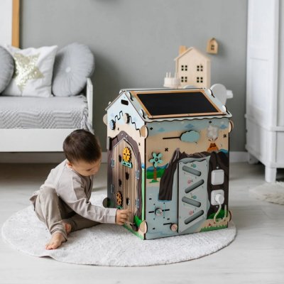 BusyKids Activity board Domček DINO