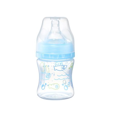BABYONO Anti-Kolik-Flasche Classic blau 120 ml 0m+