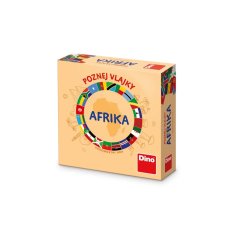 Dino Potovalna igra Spoznaj zastave - Afrika
