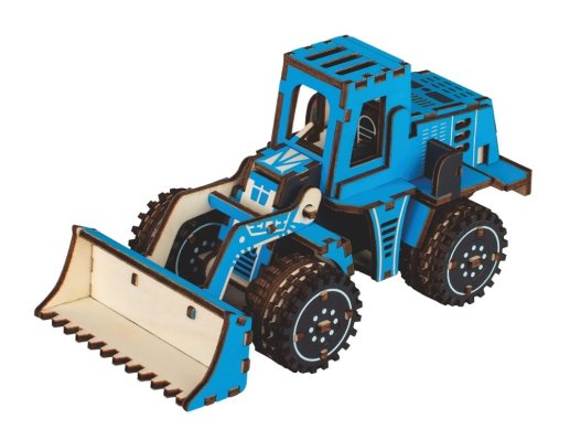 Woodcraft Puzzle 3D de Madera Cargador