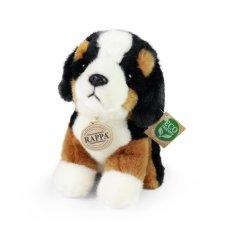 Rappa Plysch Berner Sennenhund sittande 18 cm ECO-FRIENDLY