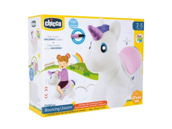 CHICCO Unicorn inflatable jump rope 24m+