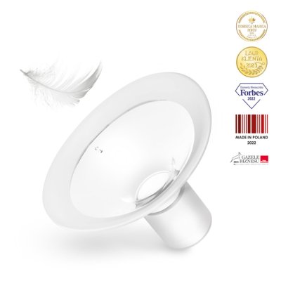 NENO Lejek plastikowy z konektorem do laktatorów Neno 24mm