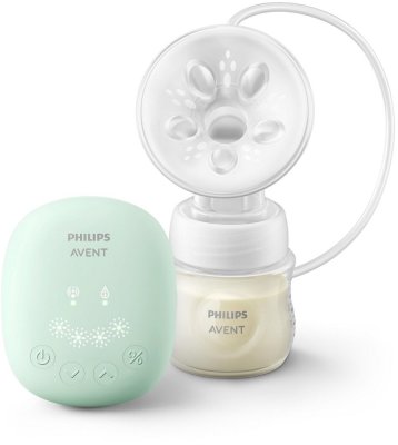 Philips AVENT Muttermilchpumpe elektrisch Essential SCF323/11+Geschenk