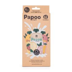 PETITE&MARS Pochette alimentaire Papoo Original - 6 pcs