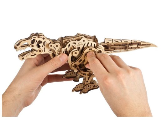 Ugears 3D Holzmechanik Puzzle Tyrannosaurus Rex