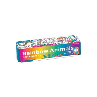 Mudpuppy Mini libro de colorear animales de colores