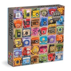 Galison Puzzle Troy Litten Eastern Bloc Telephones 500 bitar