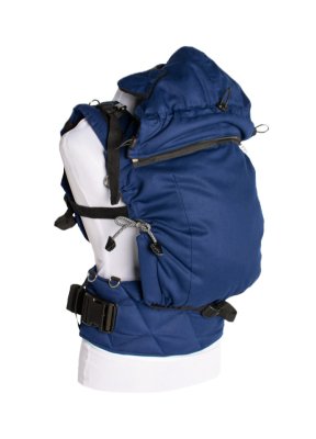 Monkey Mum® Capucha con aislamiento para portabebés - Azul marino