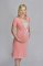 NIKA Nightdress INTIMA 043 salmon with bow M