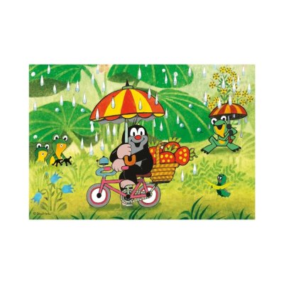 Dino Puzzle Krec Dzień 2x48 elementów