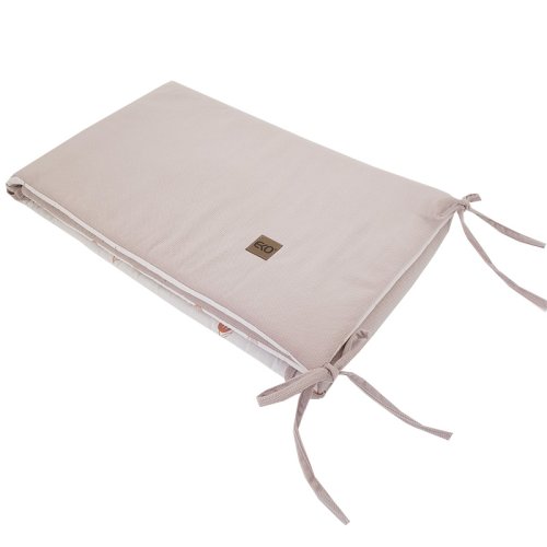 EKO Kinderbettschutz Beige Meadow 180x35cm