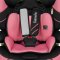 LIONELO Bilbarnstol Levi One i-Size (76-150 cm) Pink Rose