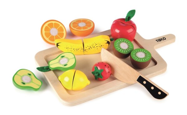 Tidlo Schneidebrett mit Obst