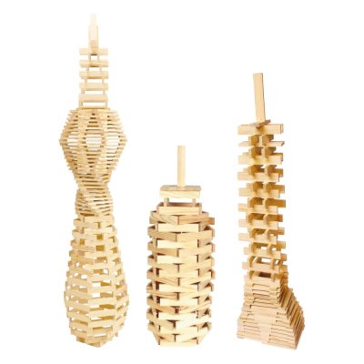Jeujura Jeu de construction en bois Técap Classic 100 pièces