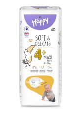 BELLA HAPPY Baby Maxi Plus plenice za enkratno uporabo 9-15 kg 40 kos