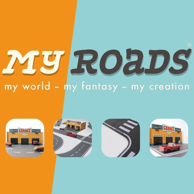 Magellan MyRoads Set lange Geraden