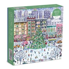Puzzle Galison Crăciun în oraș 1000 de piese