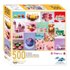 Brain Tree Puzzle Törtchen Cupcakes 500 Teile