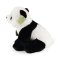 Rappa Panda de pluș așezată 23 cm SOFT COLLECTION, ECO-FRIENDLY