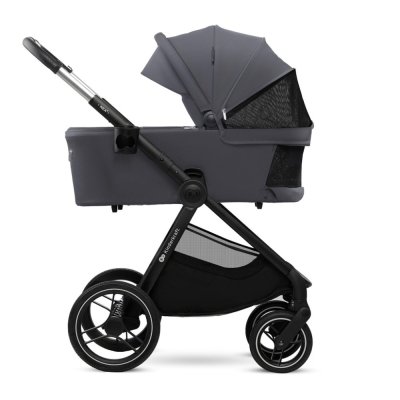 KINDERKRAFT Kombinirani voziček Nea 2 2v1 Dark Grey