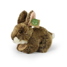 Rappa Plüschhase braun liegend 17 cm ECO-FRIENDLY