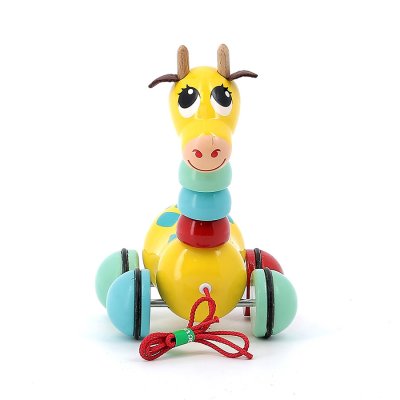 Vilac Ziehtier Giraffe Flip Flap