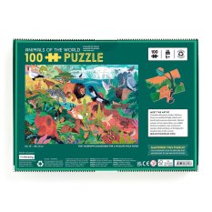 Mudpuppy Tiere der Welt Puzzle 100 Teile