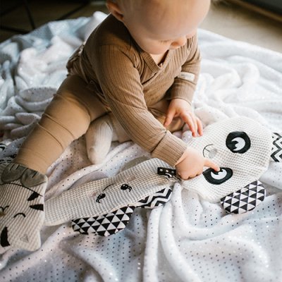 BABYONO Happy Panda 0m+ zabawka dla dziecka