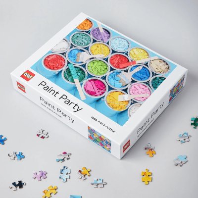 Chronicle Books Puzzle LEGO® Malarska impreza 1000 elementów