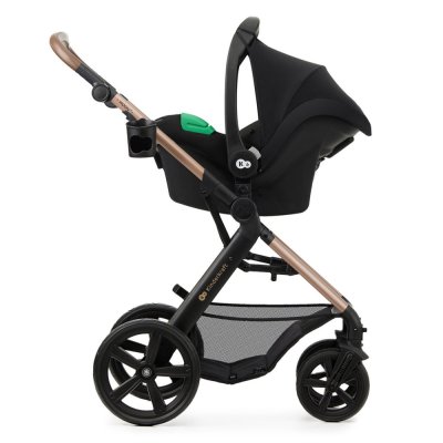 KINDERKRAFT Carrinho de Bebé Combinado Moov 2 3 em 1 Sand Beige - Rodas de Espuma