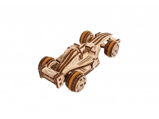Ugears Drewniane Puzzle Mechaniczne 3D Compact Racer