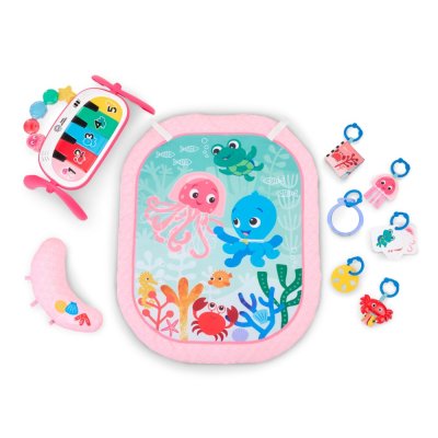 BABY EINSTEIN Spieldecke mit Aktivitäten 4-in-1 Kickin' Tunes™ Jellyfish Jamboree™ 0m+