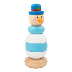 Weihnachtssteckfigur 1 Stk. Schneemann