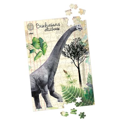 Vilac Set di 3 puzzle di dinosauri