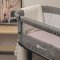 PETITE&MARS Napínací prostěradlo nepromokavé do malé postýlky Soft Dream Mini 84 x 50 White
