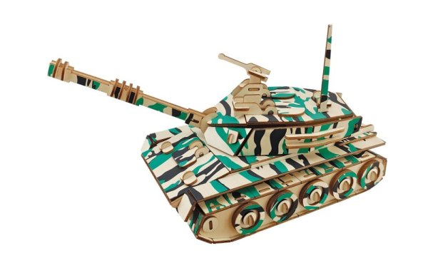 Woodcraft Fa 3D puzzle Nagy tank