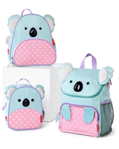 SKIP HOP Zoo Backpack with safety leash Koala 1yr+