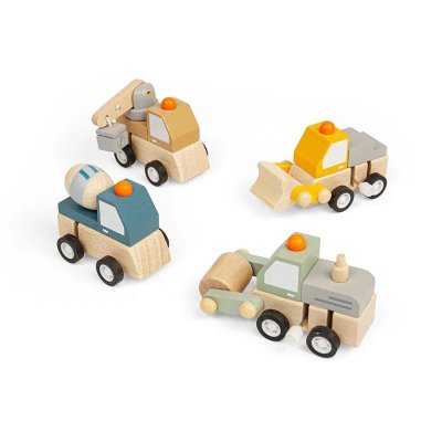 Bigjigs Toys Autko budowlane nakręcane 1 szt.