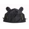 Monkey Mum® Capucha ligera para el portabebés Carrie - Oscuridad plateada