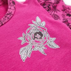 Mädchen T-Shirt DR SLIP PRINT Outlast® - Rosa