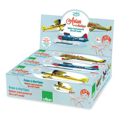 Vilac Byggsats flygplan med uppdragbar propeller 1 st