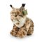 Rappa Pluche lynx zittend 27 cm ECO-FRIENDLY
