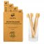 Bamboe tandenborstel voor kinderen Medium Soft - 4 stuks