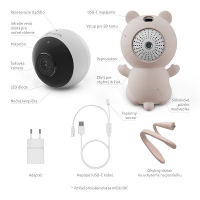 TRUELIFE Video-Babyphone Digital NannyCam S3 Smart