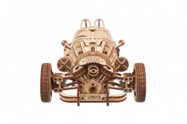 Ugears Drewniane Puzzle Mechaniczne 3D Trójkołowiec UGR-S