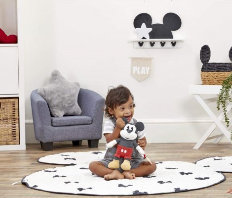 Rainbow Plysch Mickey Mouse Activity med bitring