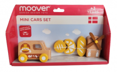 Miniset Bred Car - Moover Minibilset - Bageri