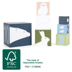 small foot Zložljive kocke Arctic