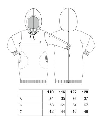 Mikinaste obleke - siva melanž sijaj